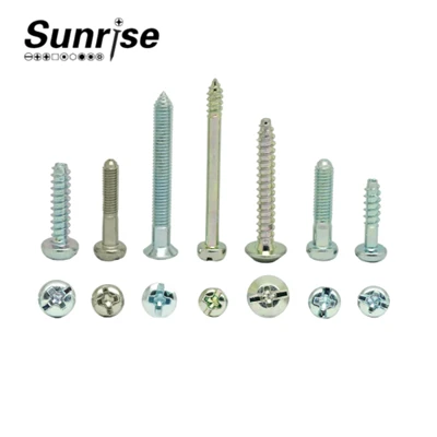Tornillos Pan Head Phillips Slotted Combo בורג עצמי